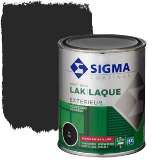 Sigma Exterieur Lak Ral7021 Hoogglans 750 Ml