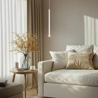 Sigma Hanglamp Sopel 1, taupe, 1-lamp, staal, G9, Ø 5 cm