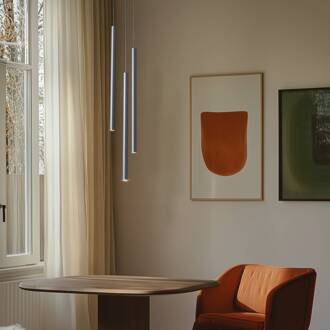 Sigma Hanglamp Sopel 3, antraciet, rond, 3-lamps, staal, G9