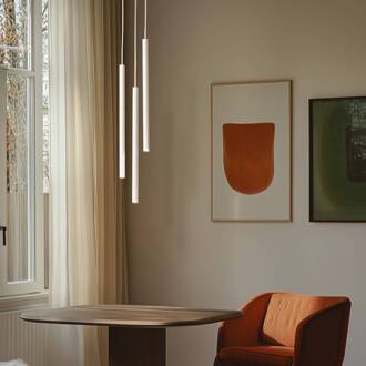 Sigma Hanglamp Sopel 3, taupe, rond, 3-lamps, staal, G9