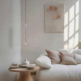 Sigma Hanglamp Sopel Lux, 1-lamp, zwart/zilver, G9 zwart, zilver