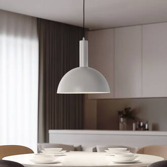 Sigma Hanglamp Vitrum cupola M, taupe, metaal, Ø 30 cm, E27