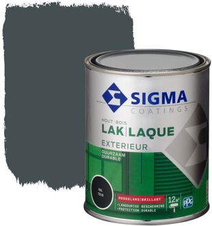 Sigma Houtlak Exterieur - Hoogglans - Antraciet Ral 7016 - 750ml