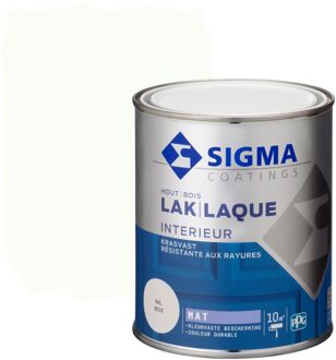 Sigma Houtlak Interieur - Mat - Wit Ral 9010 - 750ml