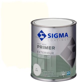 Sigma Houtprimer Exterieur Wit 750ml