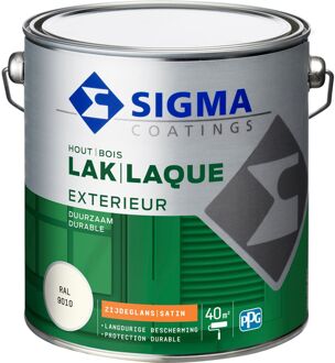 Sigma Lak Exterieur Zijdeglans Ral9010 2,5l
