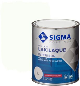Sigma Lak Interieur Glans Ral 9010 0,75l