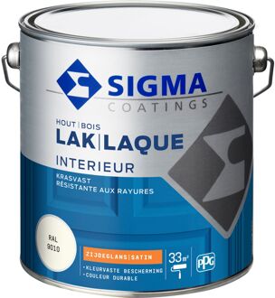 Sigma Lak Interieur Zijdeglans Ral9010 2,5l