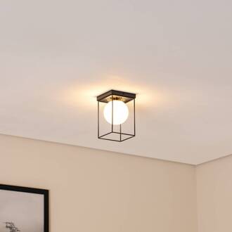 Sigma Plafondlamp Aroma, 1-lamp, zwart/wit/goud, staal zwart, wit, goud