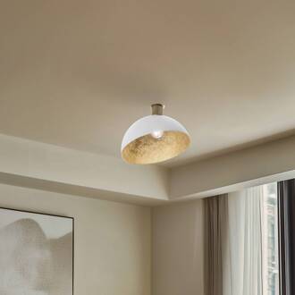 Sigma Plafondlamp Sfera, Ø 35 cm, wit/goud wit, goud