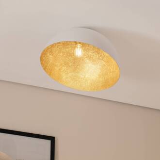 Sigma Plafondlamp Sfera, Ø 50 cm, wit/goud wit, goud