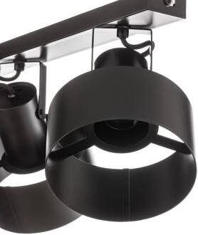 Sigma Rif 5 plafondlamp, 5-lamps, zwart