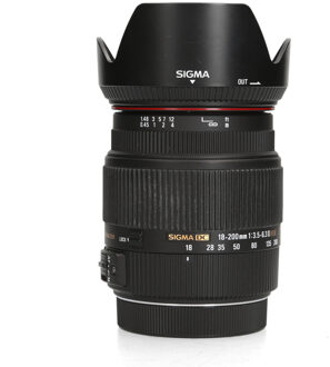 Sigma Sigma 18-200mm F3.5-6.3 DC OS HSM II - Canon EF-S