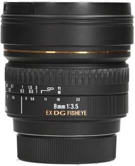 Sigma Sigma 8mm f/3.5 EX DG Fisheye - Nikon F