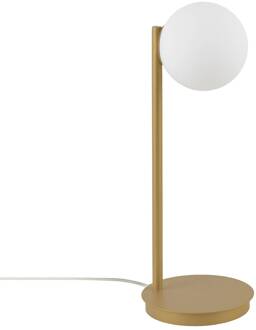 Sigma Tafellamp Gama, goudkleurig goud, opaal
