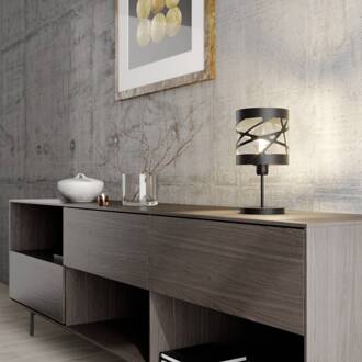 Sigma Tafellamp Module Frez Patroonscherm Ø17,5cm zwart