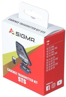 Sigma Trapfrequentiesensor set STS (sensor + spaakmagneet) Zwart