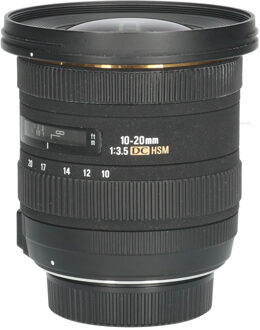 Sigma Tweedehands Sigma 10-20mm f/3.5 EX DC HSM Nikon CM4966 Zwart