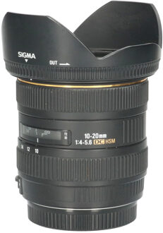 Sigma Tweedehands Sigma 10-20mm f/4.0-5.6 EX DC HSM Canon CM4508 Zwart