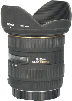 Sigma Tweedehands Sigma 10-20mm f/4.0-5.6 EX DC HSM Canon CM5719 Zwart