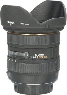 Sigma Tweedehands Sigma 10-20mm f/4.0-5.6 EX DC HSM Canon CM6549 Zwart