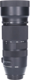 Sigma Tweedehands Sigma 100-400mm f/5-6.3 DG OS HSM Contemporary Canon CM7583 Zwart
