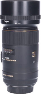 Sigma Tweedehands Sigma 105mm f/2.8 EX DG OS HSM Macro Canon CM0818 Zwart