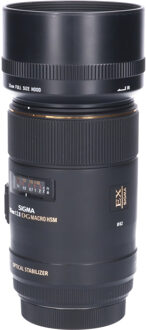 Sigma Tweedehands Sigma 105mm f/2.8 EX DG OS HSM Macro Canon CM5760 Zwart