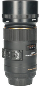 Sigma Tweedehands Sigma 105mm f/2.8 EX DG OS HSM Macro Canon CM6474 Zwart