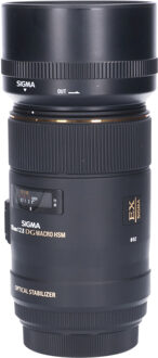 Sigma Tweedehands Sigma 105mm f/2.8 EX DG OS HSM Macro Canon CM7885 Zwart