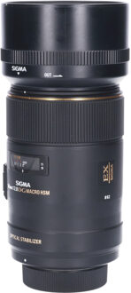 Sigma Tweedehands Sigma 105mm f/2.8 EX DG OS HSM Macro Nikon CM3251 Zwart