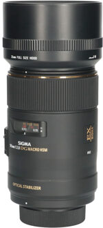 Sigma Tweedehands Sigma 105mm f/2.8 EX DG OS HSM Macro Nikon CM4968 Zwart
