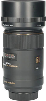 Sigma Tweedehands Sigma 105mm f/2.8 EX DG OS HSM Macro Nikon CM5757 Zwart