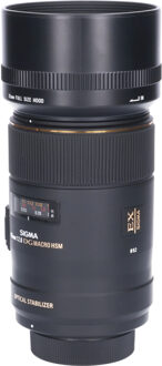 Sigma Tweedehands Sigma 105mm f/2.8 EX DG OS HSM Macro Nikon CM6005 Zwart