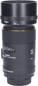 Sigma Tweedehands Sigma 105mm f/2.8 EX DG OS HSM Macro Nikon CM6490 Zwart