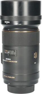 Sigma Tweedehands Sigma 105mm f/2.8 EX DG OS HSM Macro Nikon CM6699 Zwart