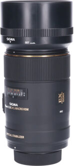 Sigma Tweedehands Sigma 105mm f/2.8 EX DG OS HSM Macro Nikon CM7712 Zwart