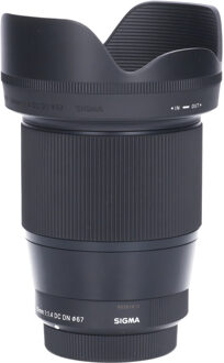 Sigma Tweedehands Sigma 16mm f/1.4 DC DN Contemporary Micro 4/3 CM0663 Zwart