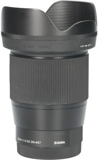Sigma Tweedehands Sigma 16mm f/1.4 DC DN Contemporary Sony E CM6454 Zwart