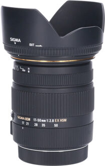 Sigma Tweedehands Sigma 17-50mm f/2.8 EX DC OS HSM Canon CM1447 Zwart