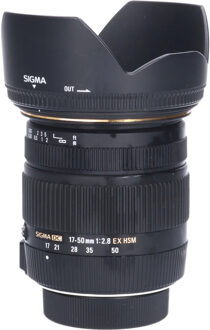 Sigma Tweedehands Sigma 17-50mm f/2.8 EX DC OS HSM Nikon CM2756 Zwart