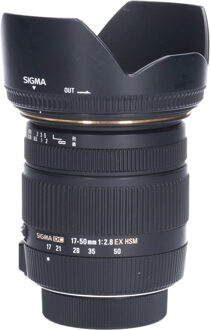 Sigma Tweedehands Sigma 17-50mm f/2.8 EX DC OS HSM Nikon CM3012 Zwart