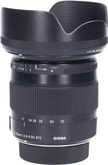 Sigma Tweedehands Sigma 17-70mm f/2.8-4.0 DC OS HSM Macro Contemporary Nikon CM4323 Zwart