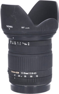Sigma Tweedehands Sigma 17-70mm f/2.8-4.5 AF Dc Canon vatting CM7800