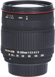 Sigma Tweedehands Sigma 18-200mm f/3.5-6.3 DC - Nikon CM2789