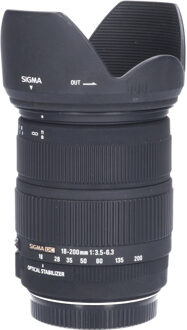 Sigma Tweedehands Sigma 18-200mm f/3.5-6.3 DC OS Canon-AF CM9103
