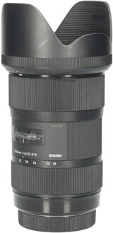 Sigma Tweedehands Sigma 18-35mm f/1.8 DC HSM Art Canon EF CM6299 Zwart