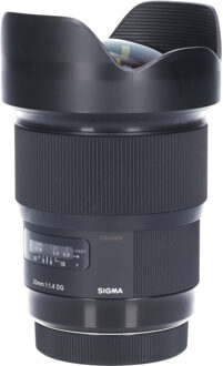 Sigma Tweedehands Sigma 20mm f/1.4 DG HSM Art Canon CM8860 Zwart
