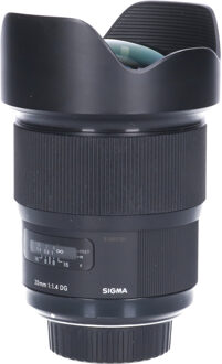 Sigma Tweedehands Sigma 20mm f/1.4 DG HSM Art Nikon CM3805 Zwart