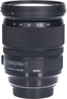 Sigma Tweedehands Sigma 24-105mm f/4.0 DG OS HSM Art Canon CM3046 Zwart